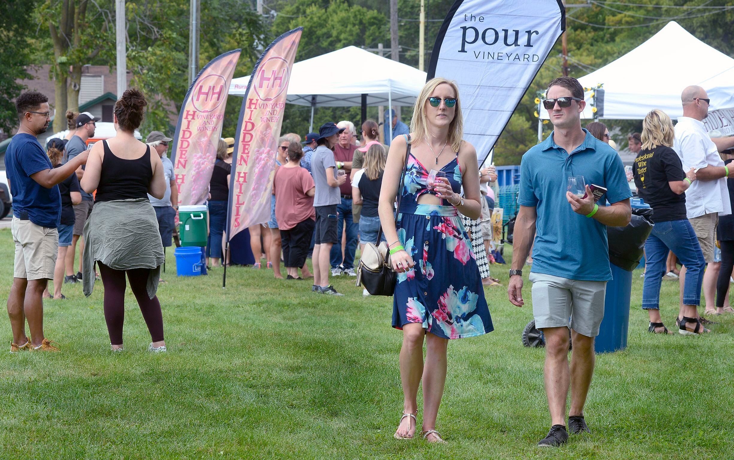 The Vintage Wine Festival drew thousands of visitors to Utica over the weekend of Sept. 17-18, 2022. Illinois' largest wine festival was hosted at Carey Memorial Park.