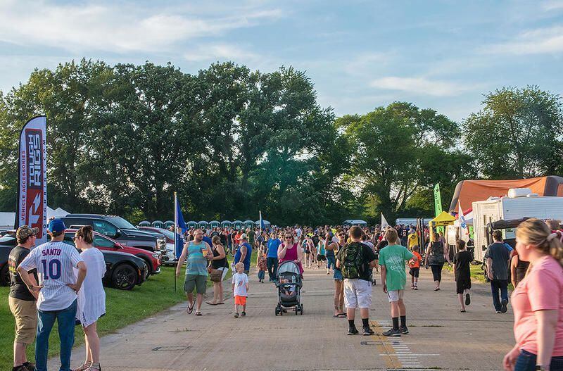 The Northpoint Plaza portion of the Streator 4th of July Celebration drew more than 10,000 visitors in four days. Organizers said it was the largest gathering since they've moved the festival to that location.