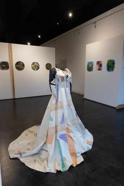 Ottawa's 8th annual Wine and Art Walk will feature a painted wedding dress exhibit. Ten dresses will be on display at merchants throughout the walk.